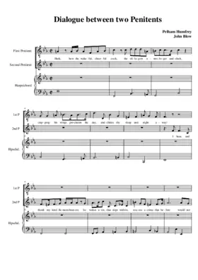 Dialogue between two Penitents