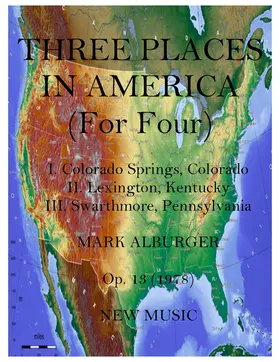 Three Places in America (For Four)