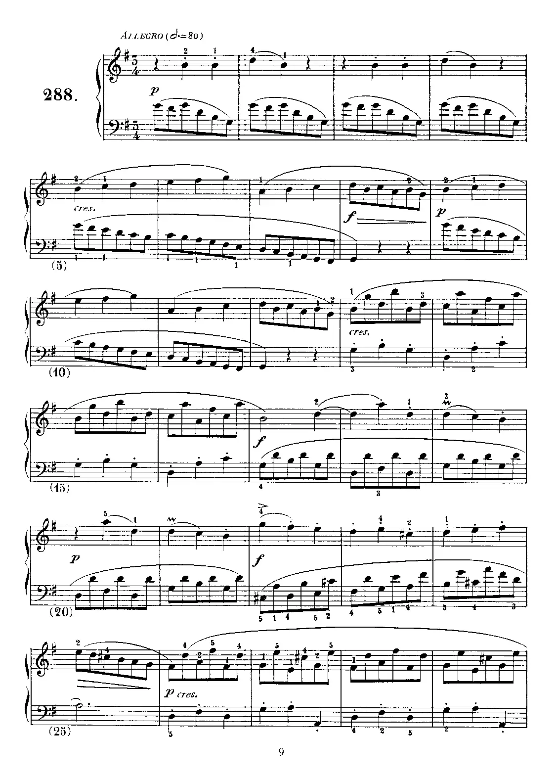 Keyboard Sonata in G major - Page 1
