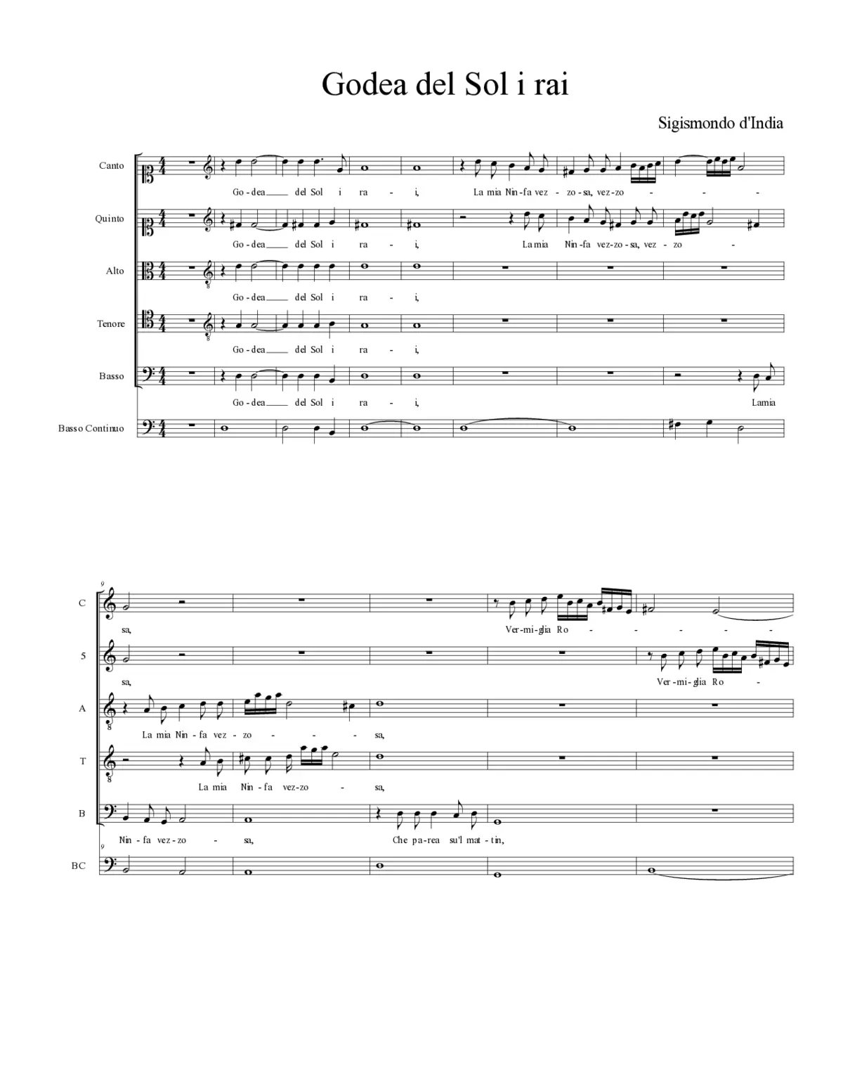 Godea del Sol i rai - Page 1