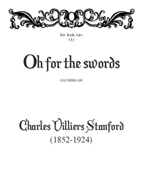 Oh for the swords