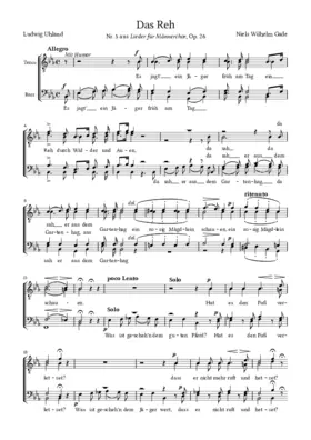 Das Reh, Op. 26, No. 5
