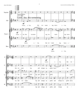 Leave alas this tormenting