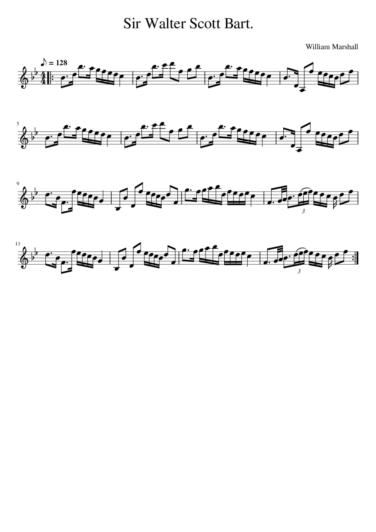 Sir Walter Scott Bart. - Page 1