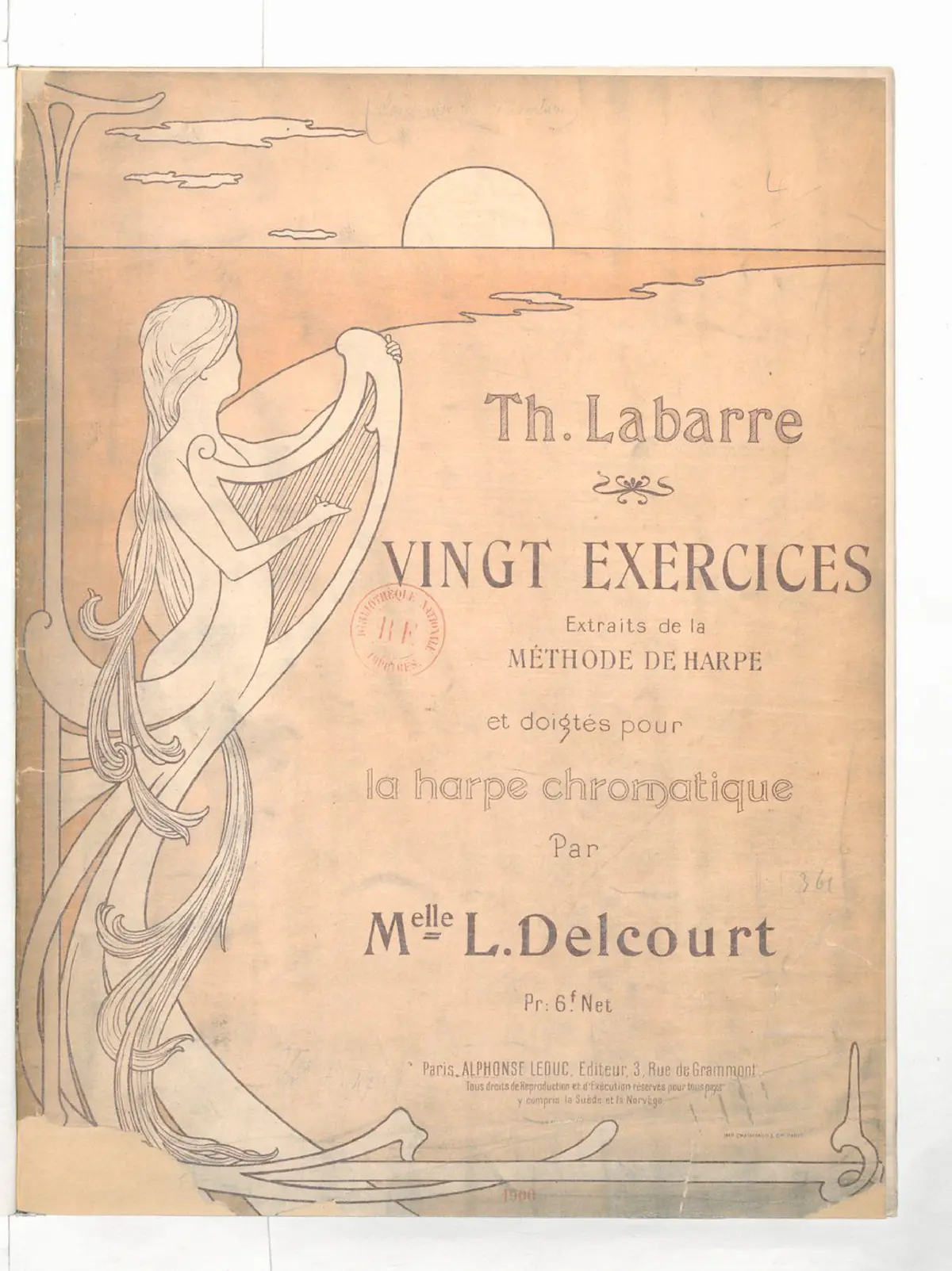 20 Exercices from ' The Harp Method' - Page 1