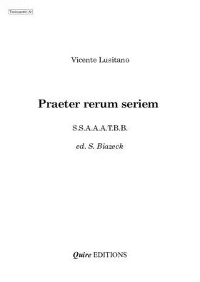 Praeter rerum seriem