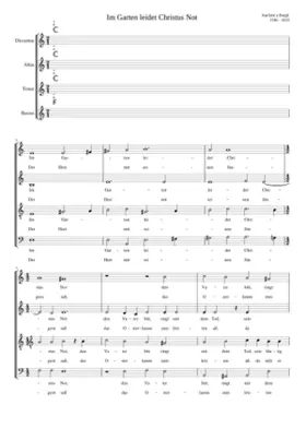 Im Garten leidet Christus Not