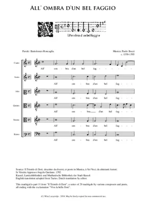 All' ombra d'un bel faggio