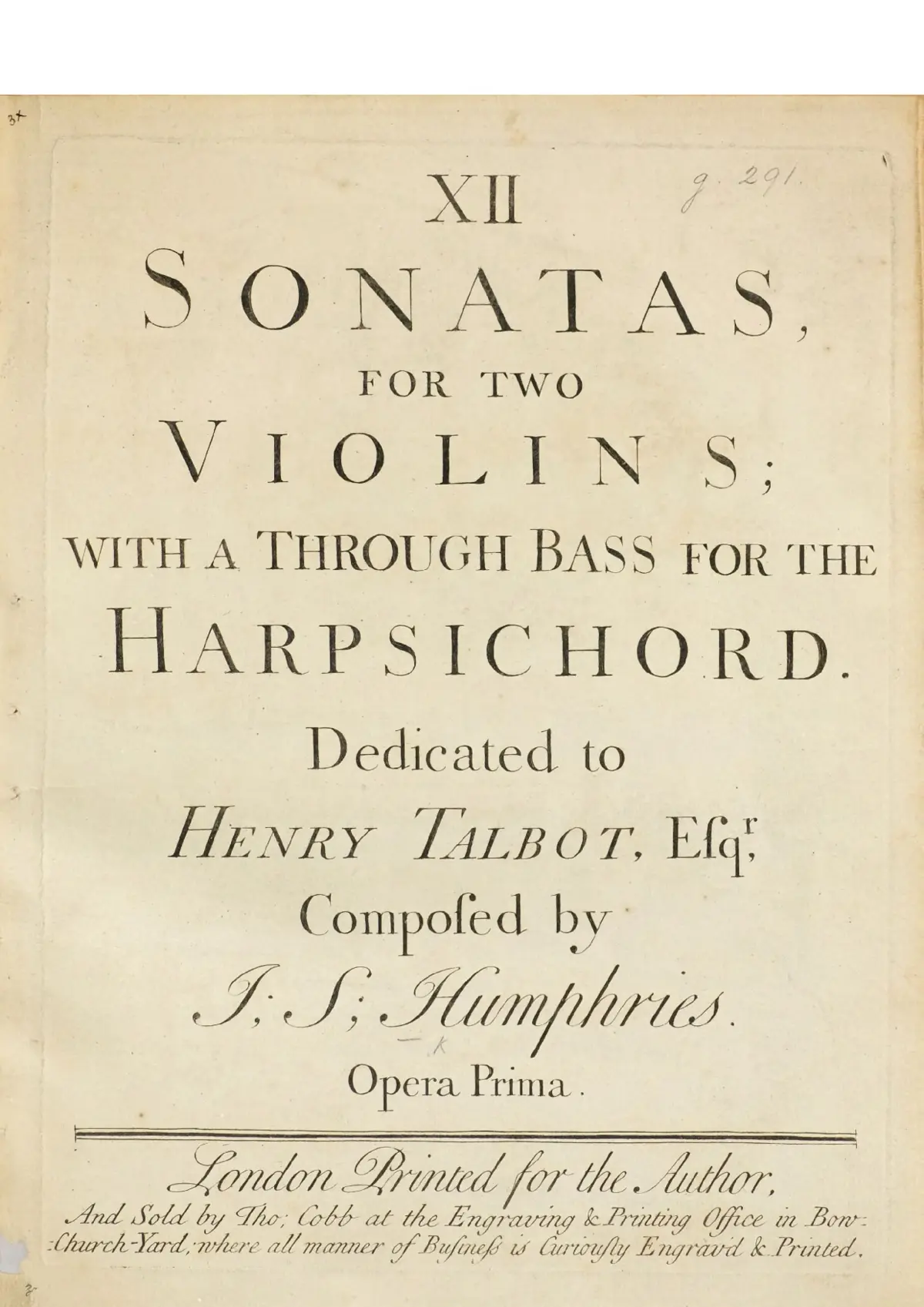 12 Trio Sonatas - Page 1