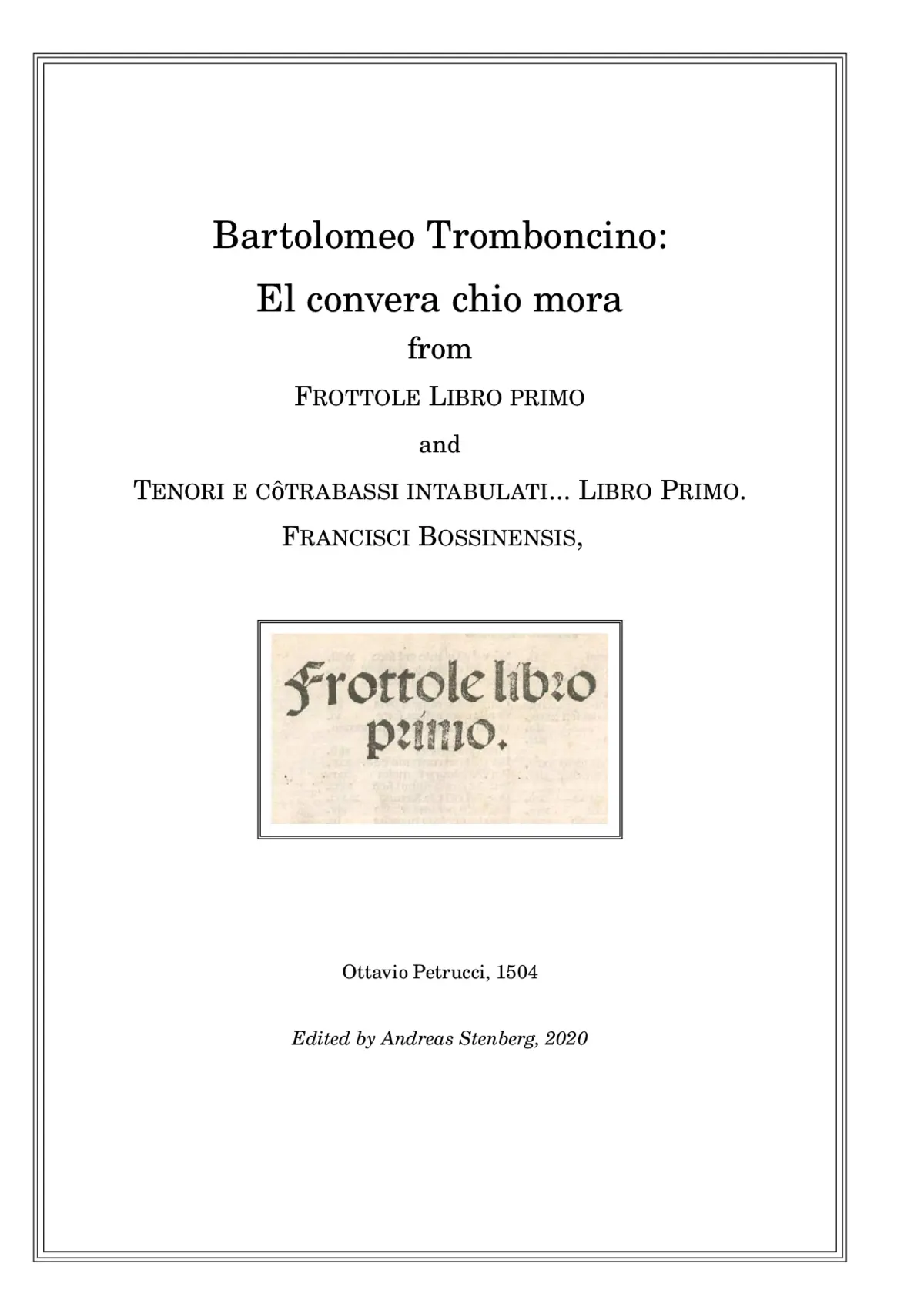 El convera chio mora - Page 1