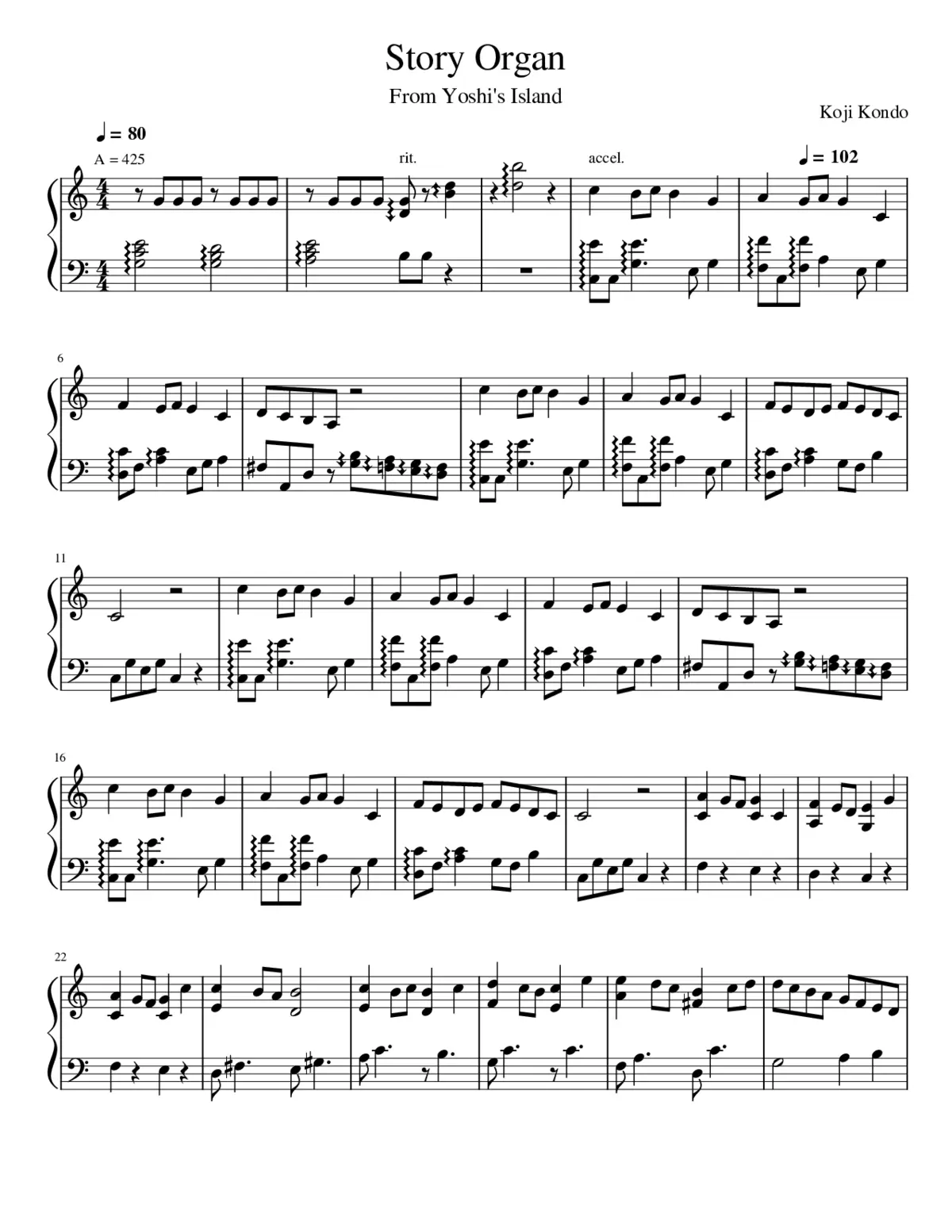 Story Organ - Page 1