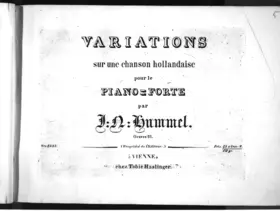 Variations on a Dutch Song