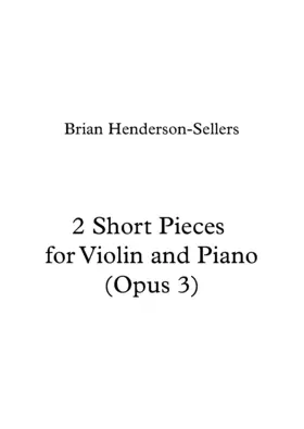 2 Short Pieces for Violin and Piano