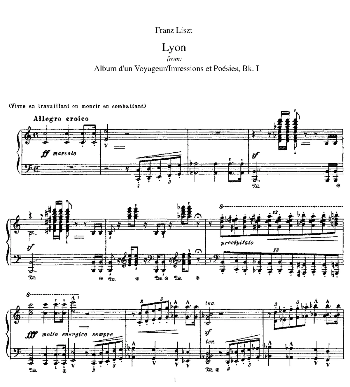 Album d'un voyageur - Page 1