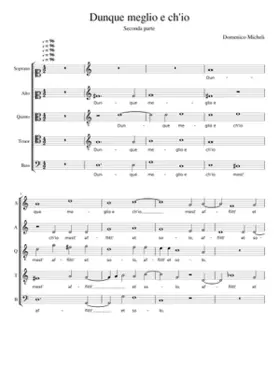 Dunque meglio e ch'io