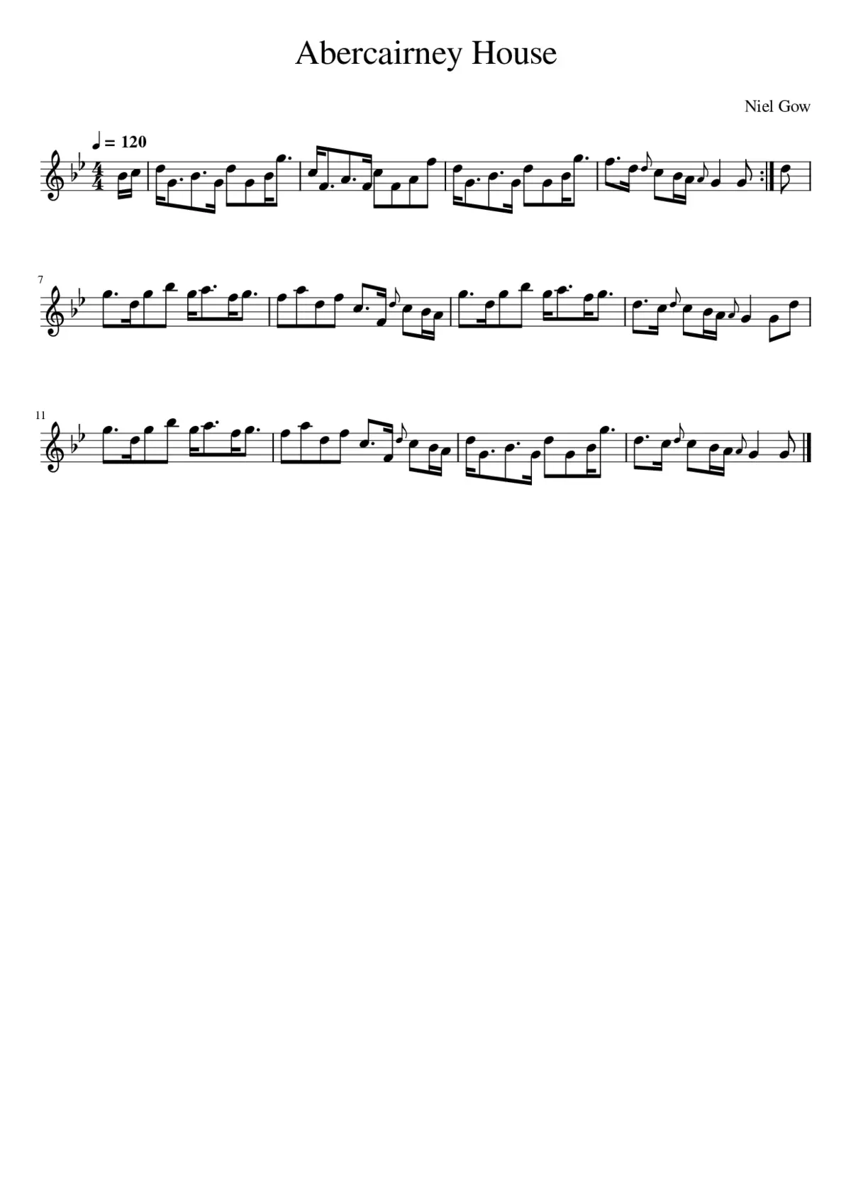 Abercairney House - Page 1