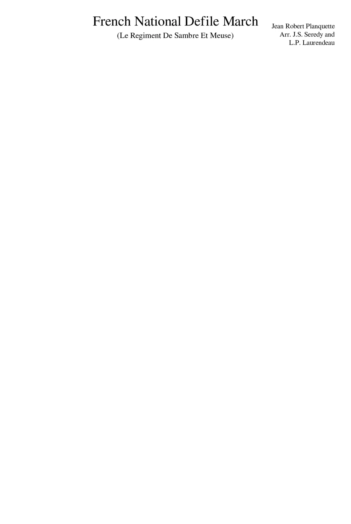 Lé Défile du Régiment - Page 1