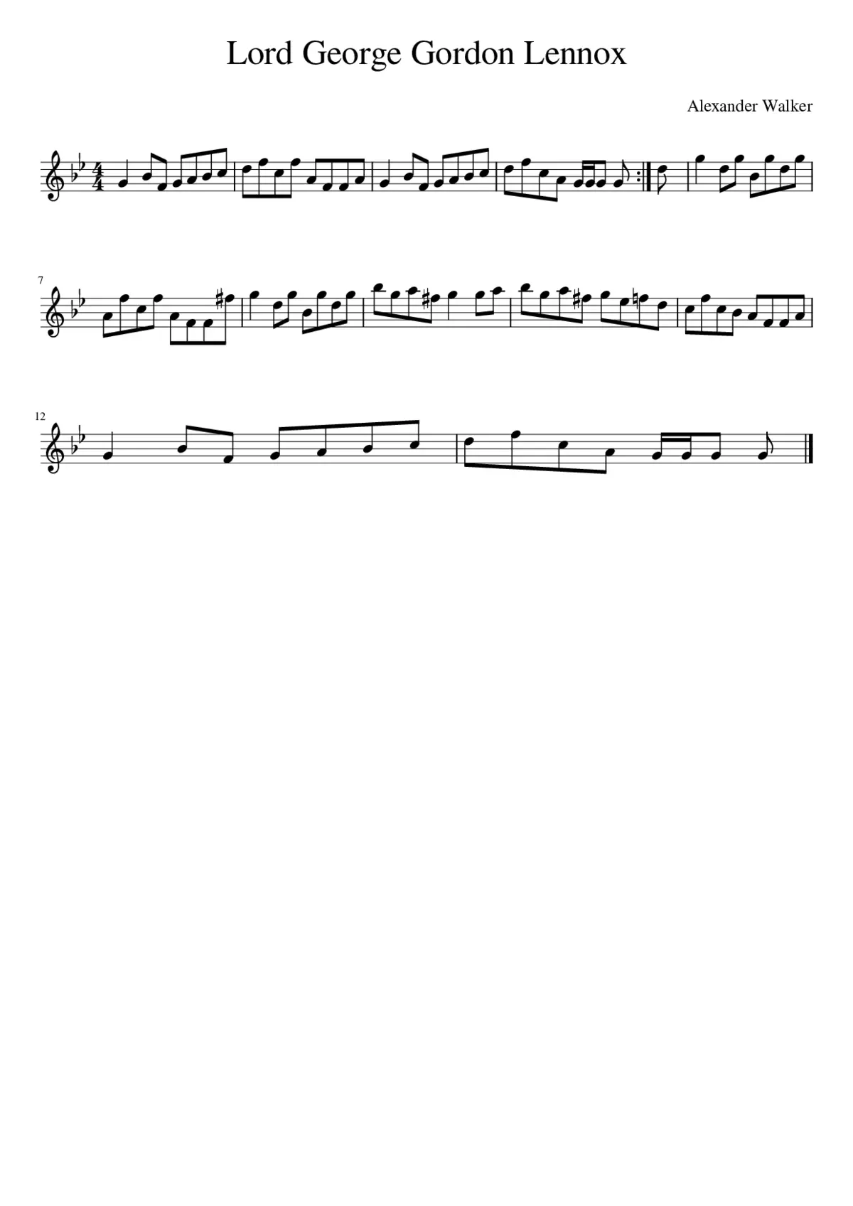 Lord George Gordon Lennox - Page 1