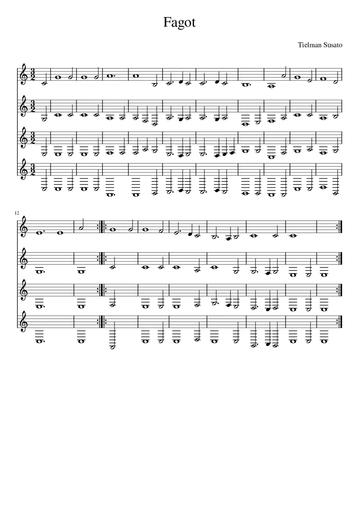 Fagot - Page 1