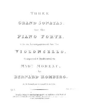 3 Grand Sonatas for Harp