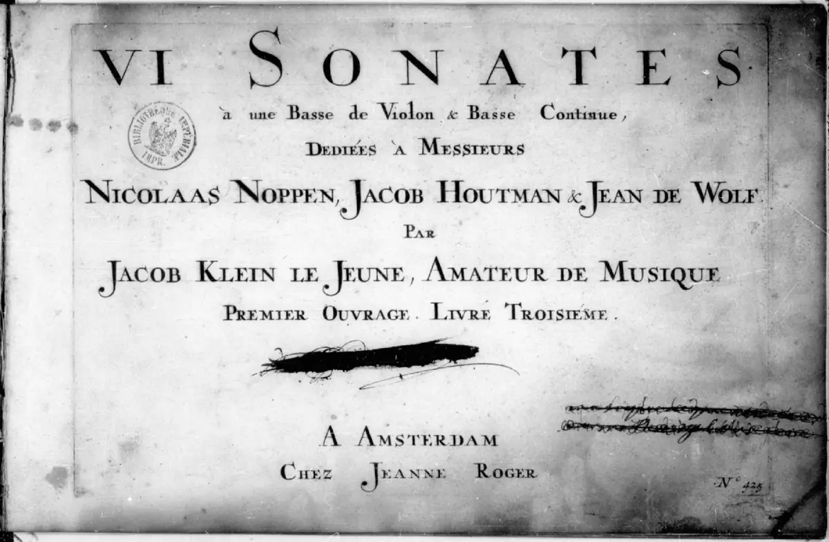 18 Sonatas, Op.1 - Page 1