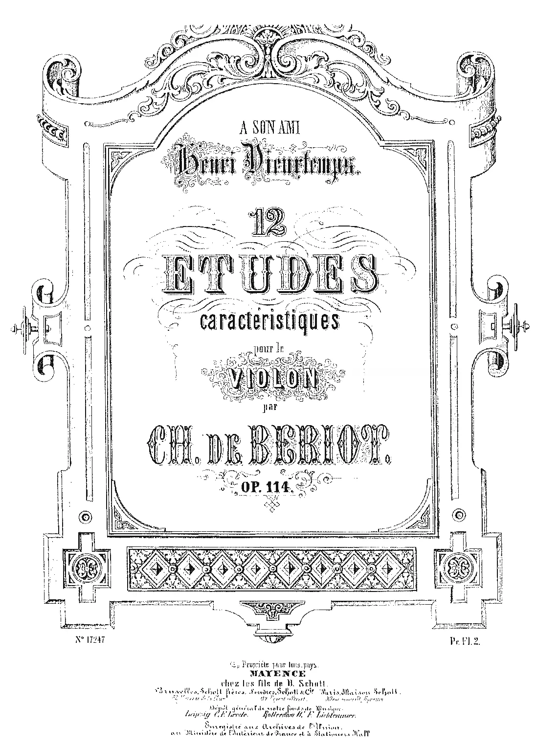 12 Etudes Caractéristiques - Page 1