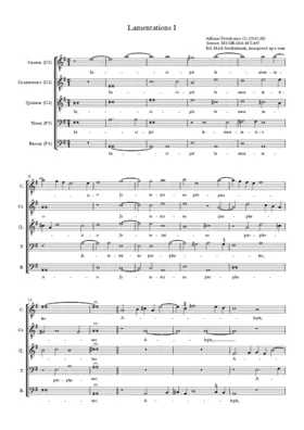 Lamentations I