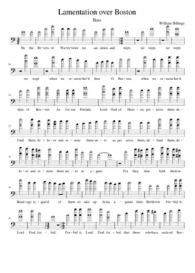 Lamentation over Boston