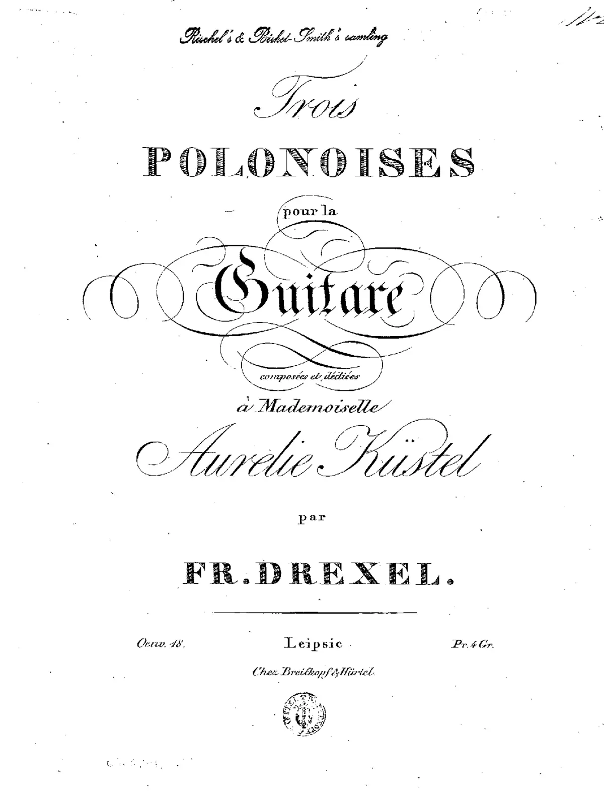 3 Polonoises pour la Guitare - Page 1