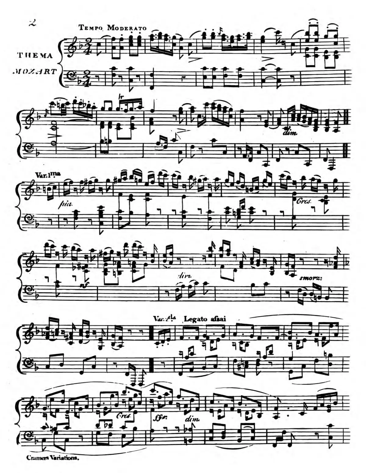 11 Variations on “Ein Mädchen oder Weibchen” - Page 1