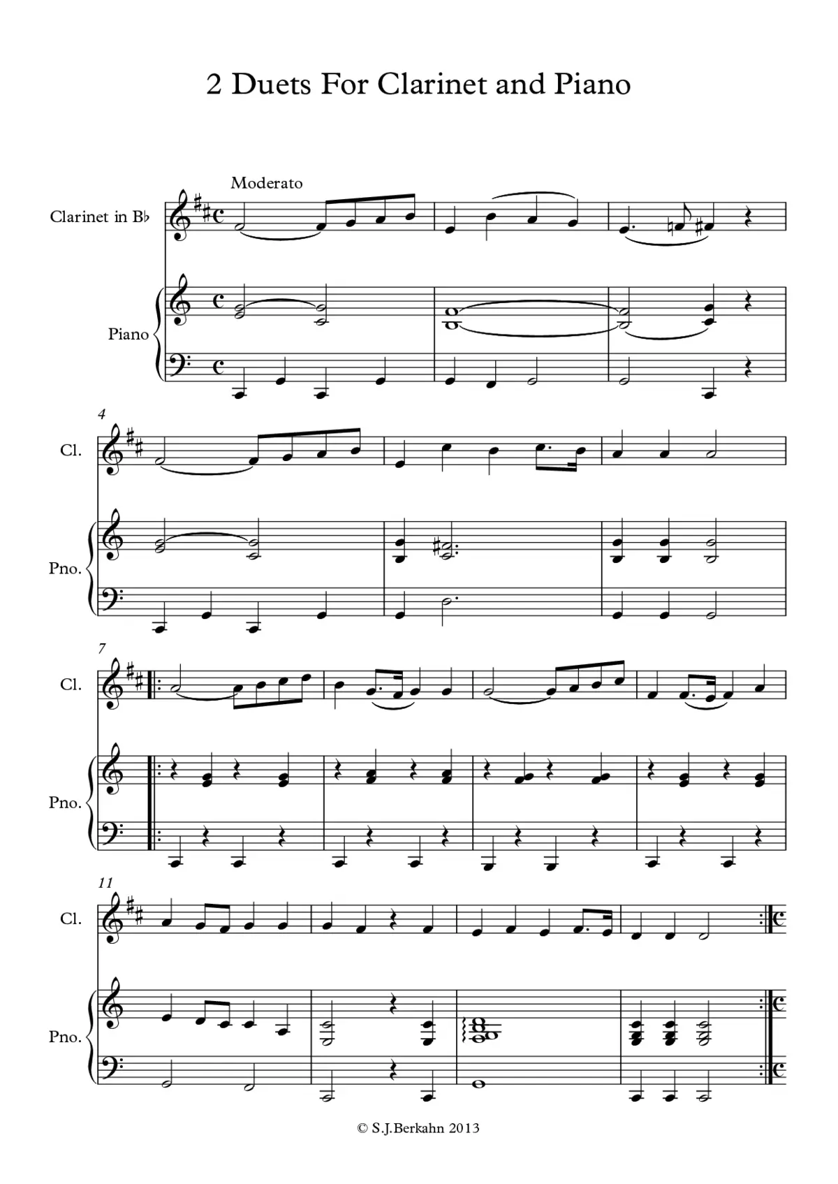 2 Duets - Page 1