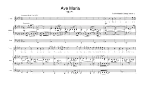 Ave Maria, Op. 74