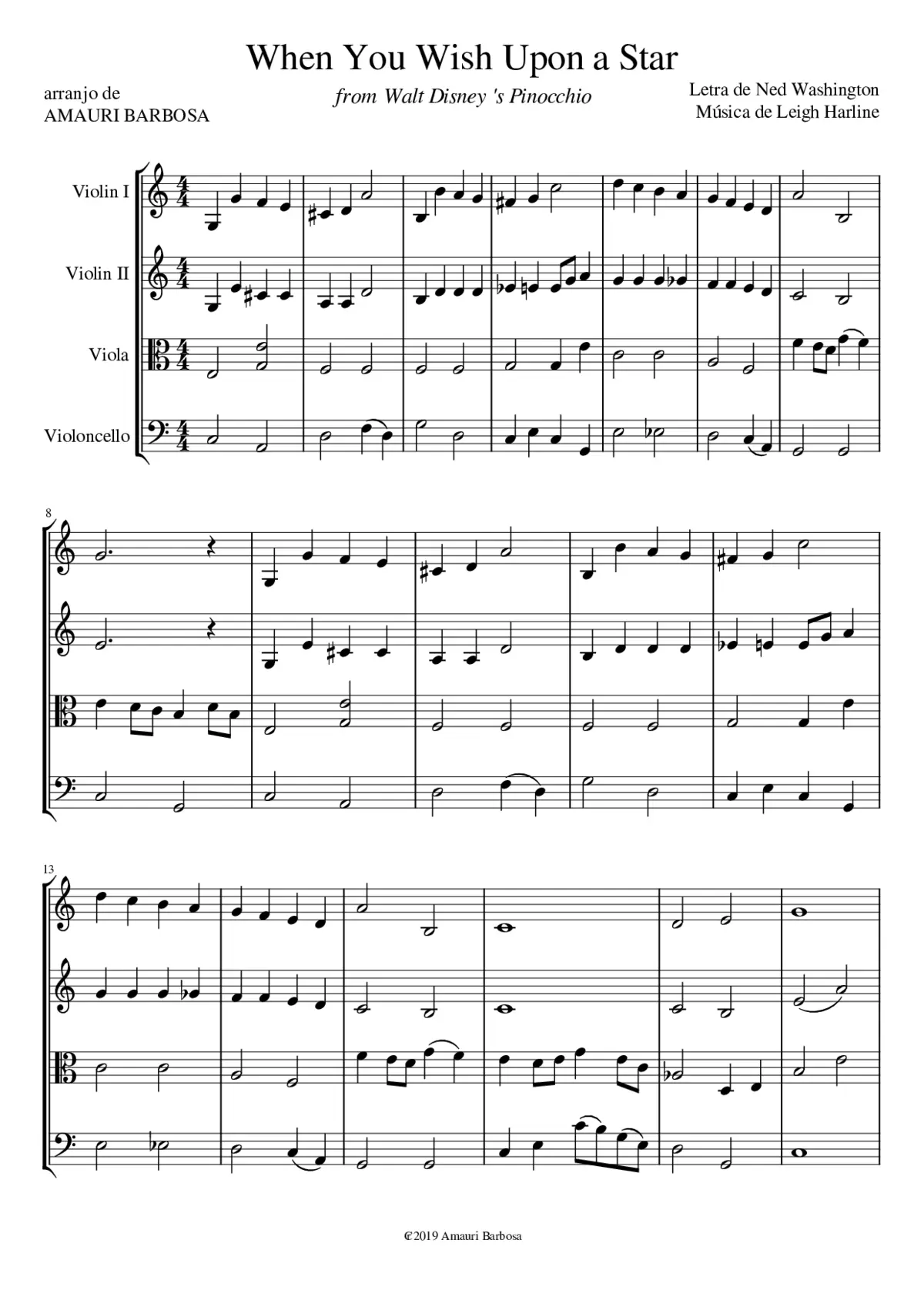 pinocchio - when you wish upon a star - Page 1