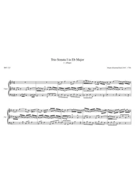 Organ Sonata No.1 in E-flat major BWV 525
