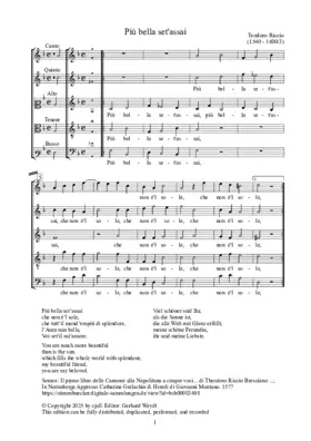 Più bella sete assai