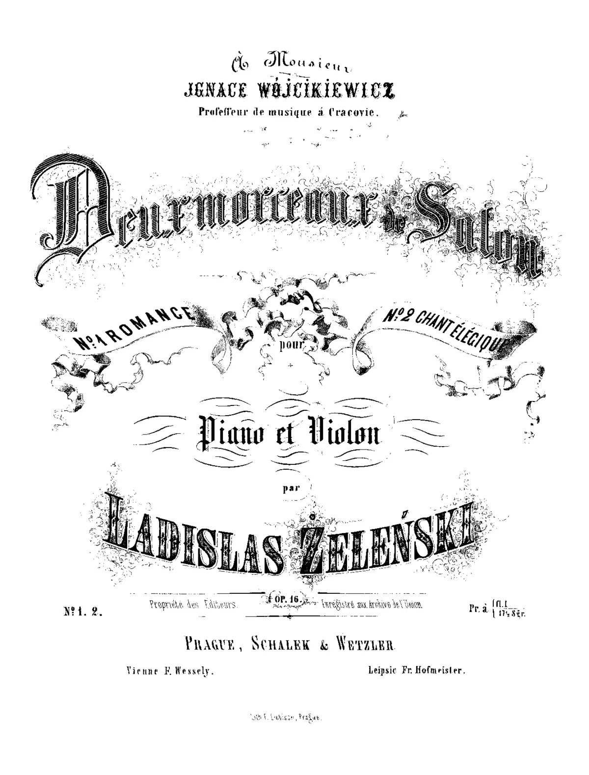 2 Morceaux de salon - Page 1