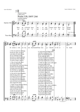 Herrdu erforschst mein Sinne SWV 244