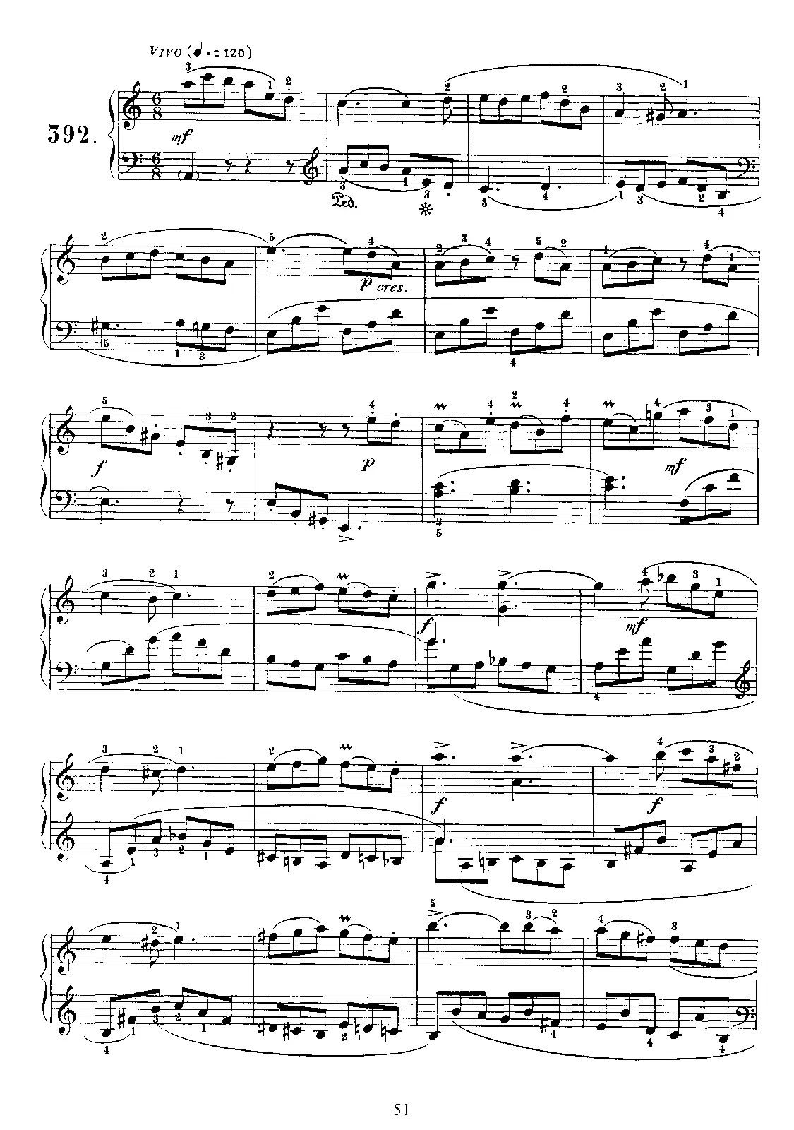 Keyboard Sonata in A minor - Page 1