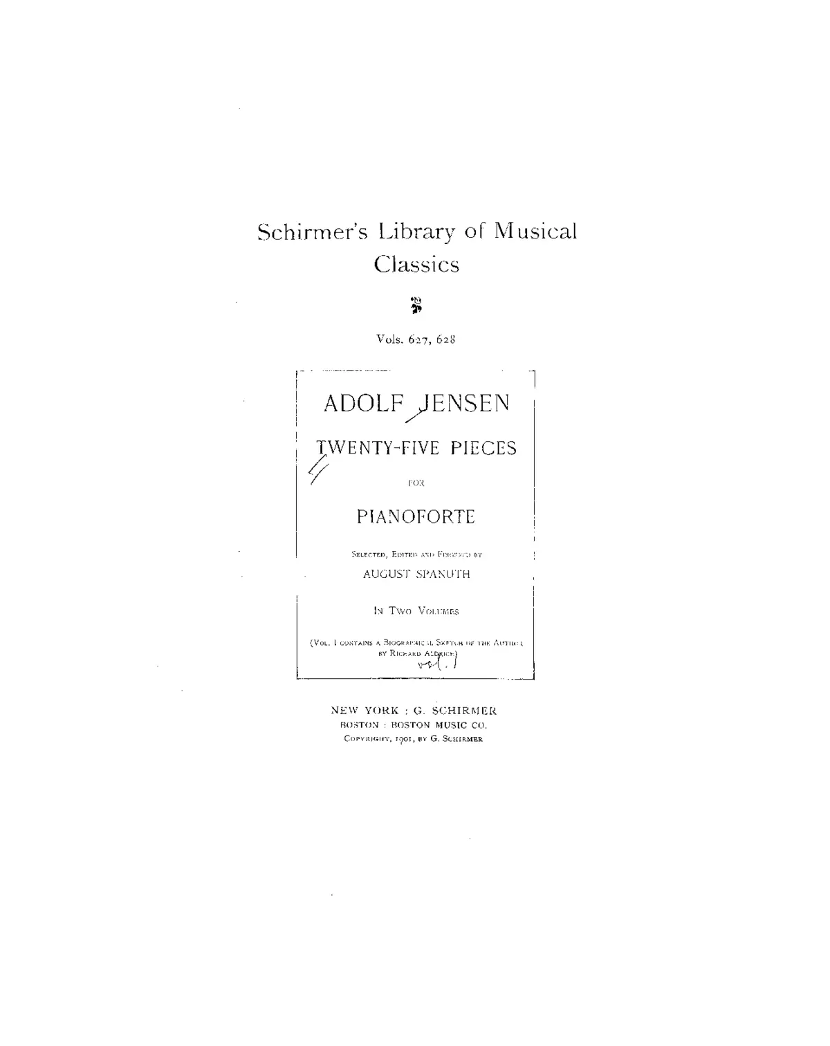 25 Pieces for Piano - Page 1