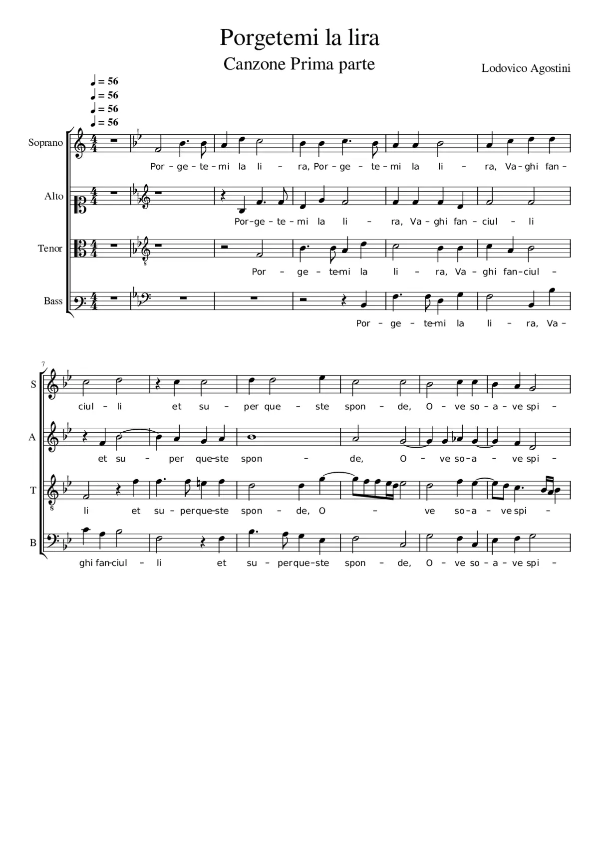 Porgetemi la lira - Page 1
