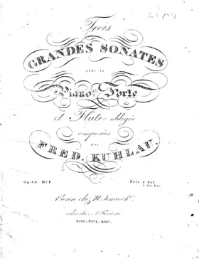 3 Flute Sonatas, Op.83