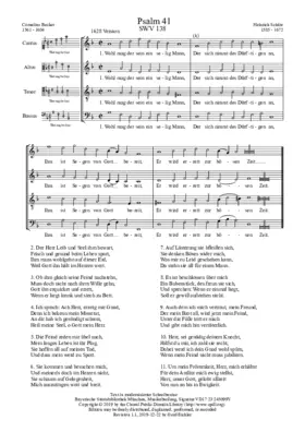 Wohl mag der sein ein selig Mann, SWV 138