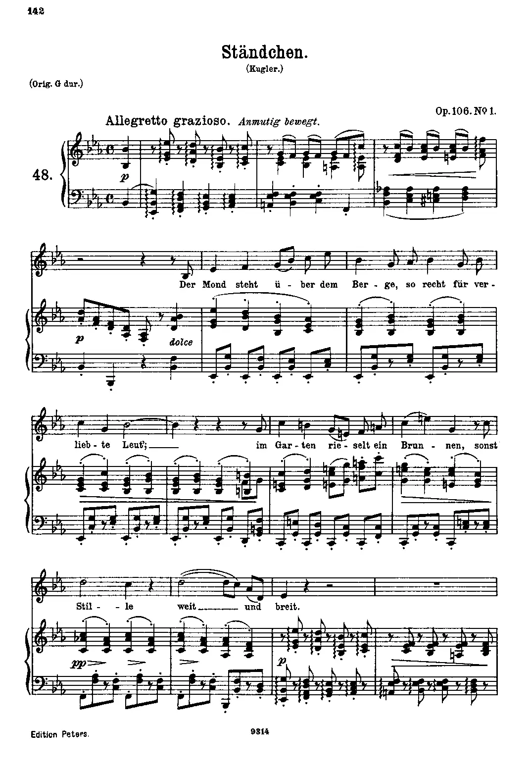 5 Lieder - Page 1