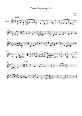 2 Passacaglias