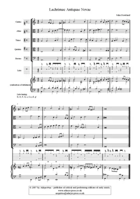 Lachrimae antiquae novae