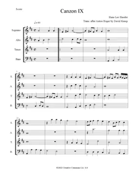 Canzon IX