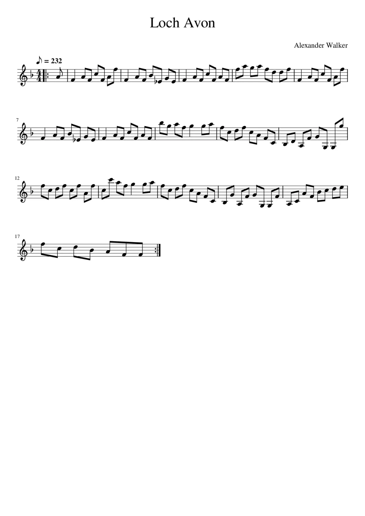 Loch Avon - Page 1