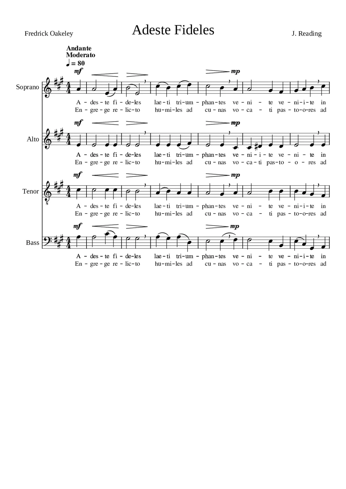 Hasten Ye Faithful - Page 1