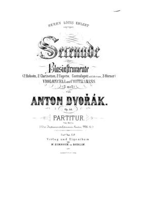 Serenade for Wind Instruments