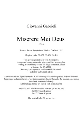 Miserere mei, Deus